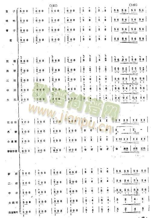 皮黄调17-20(总谱)3