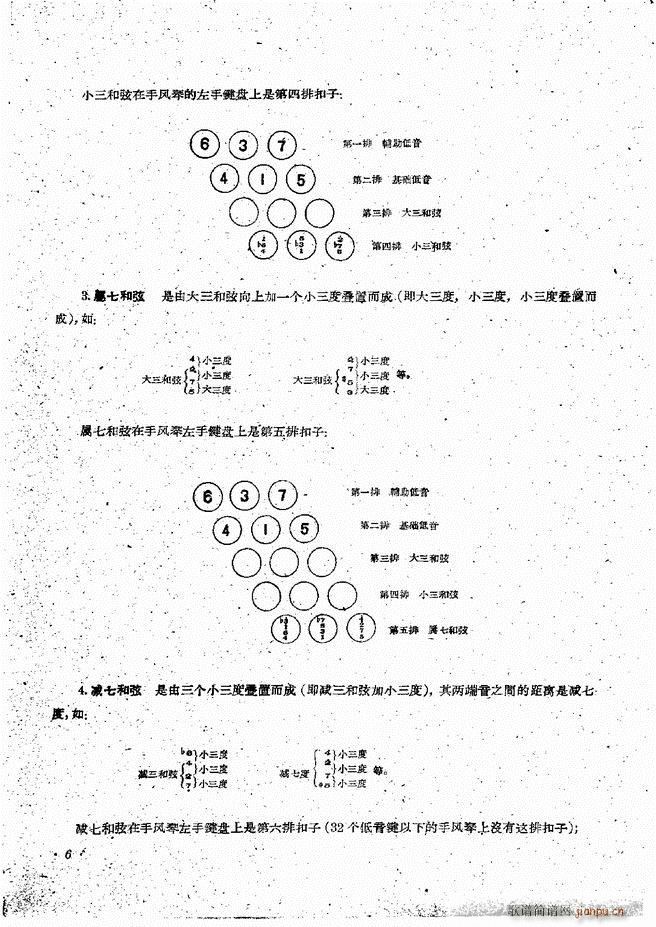 手风琴伴奏编配法 目录前言 1 60(手风琴谱)8