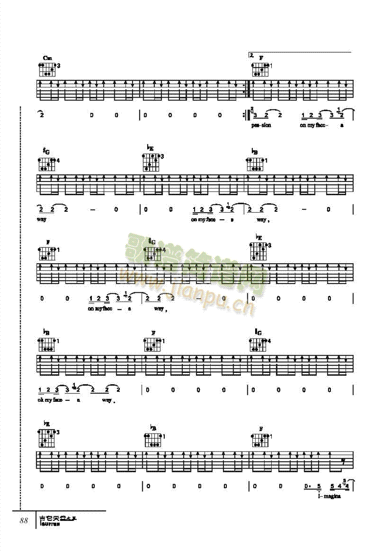 ColorfulDays-彈唱吉他類流行(其他樂(lè)譜)3