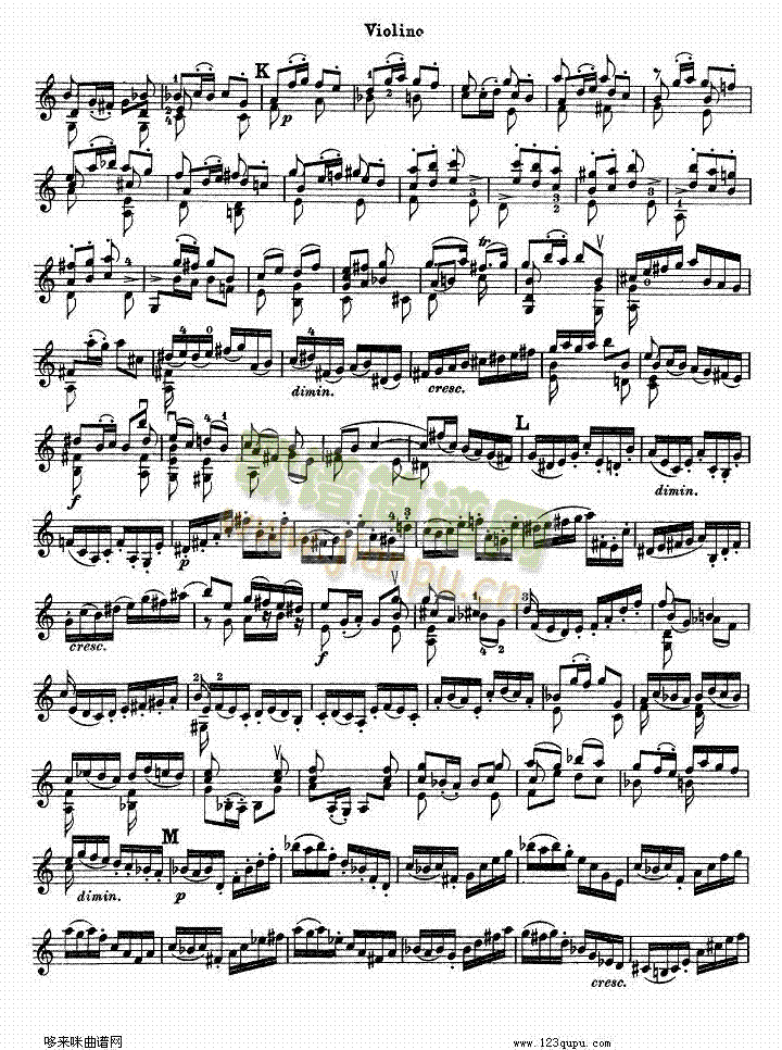 巴赫小提琴协奏曲2 4
