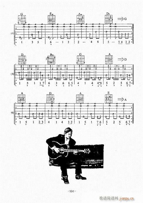 民谣吉他经典教程141-180(吉他谱)14