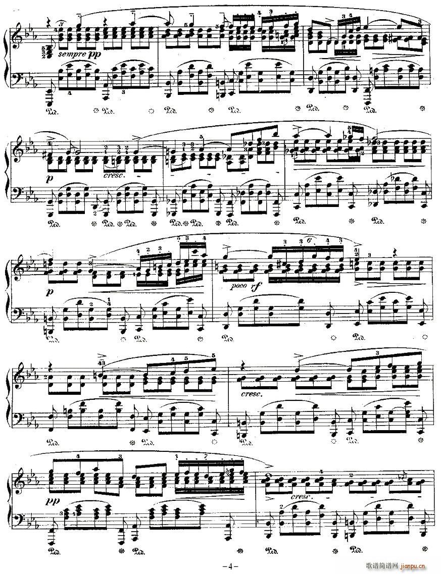 C小调夜曲Op.48－1 4