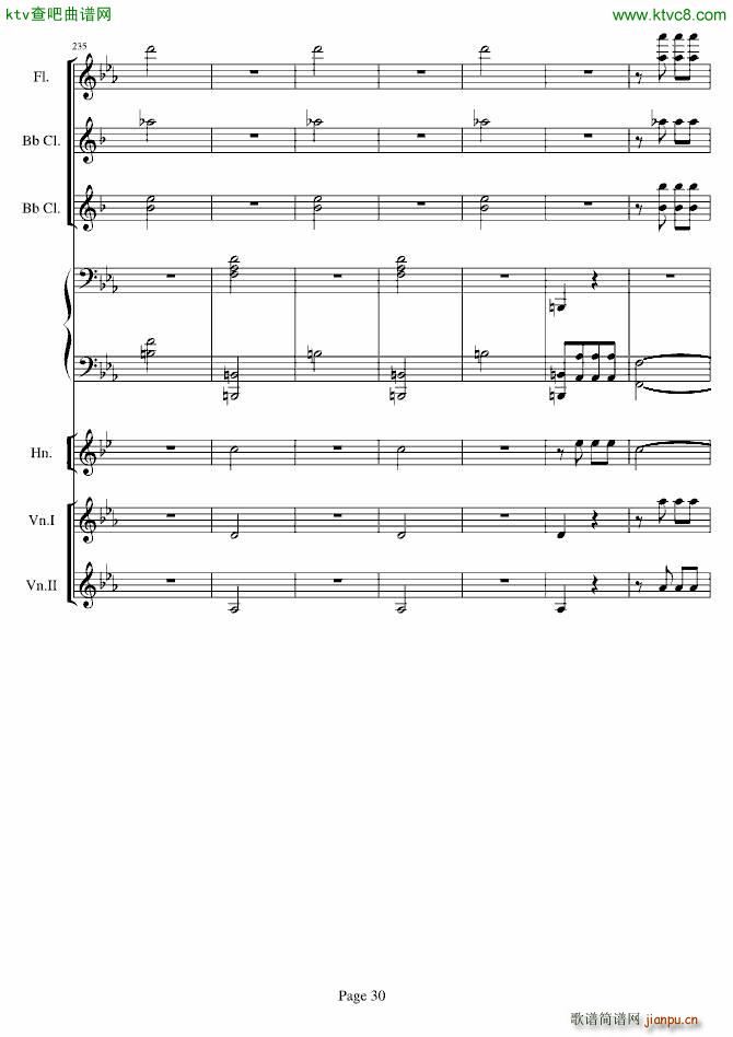 贝多芬的C小调第五命运交响曲(总谱)27