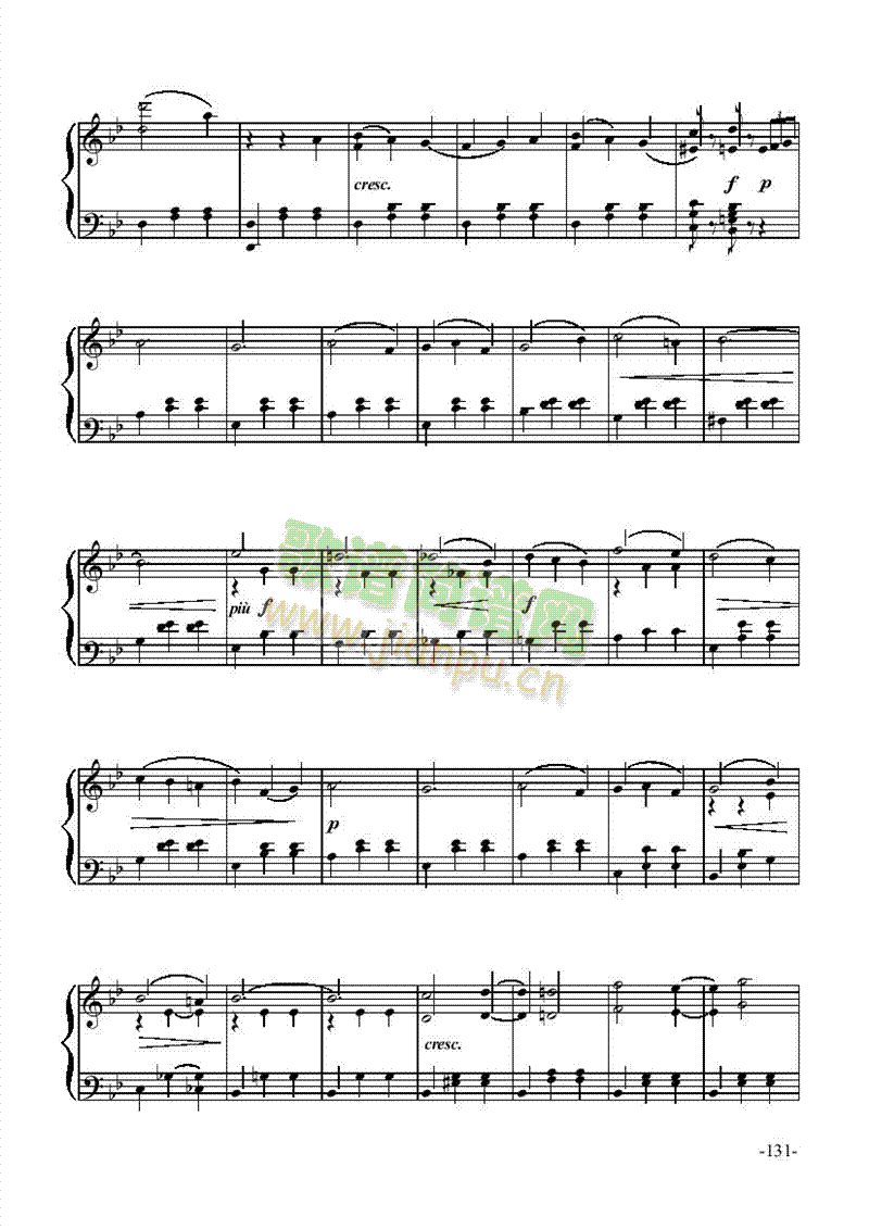 圆舞曲—舞剧键盘类钢琴(钢琴谱)7