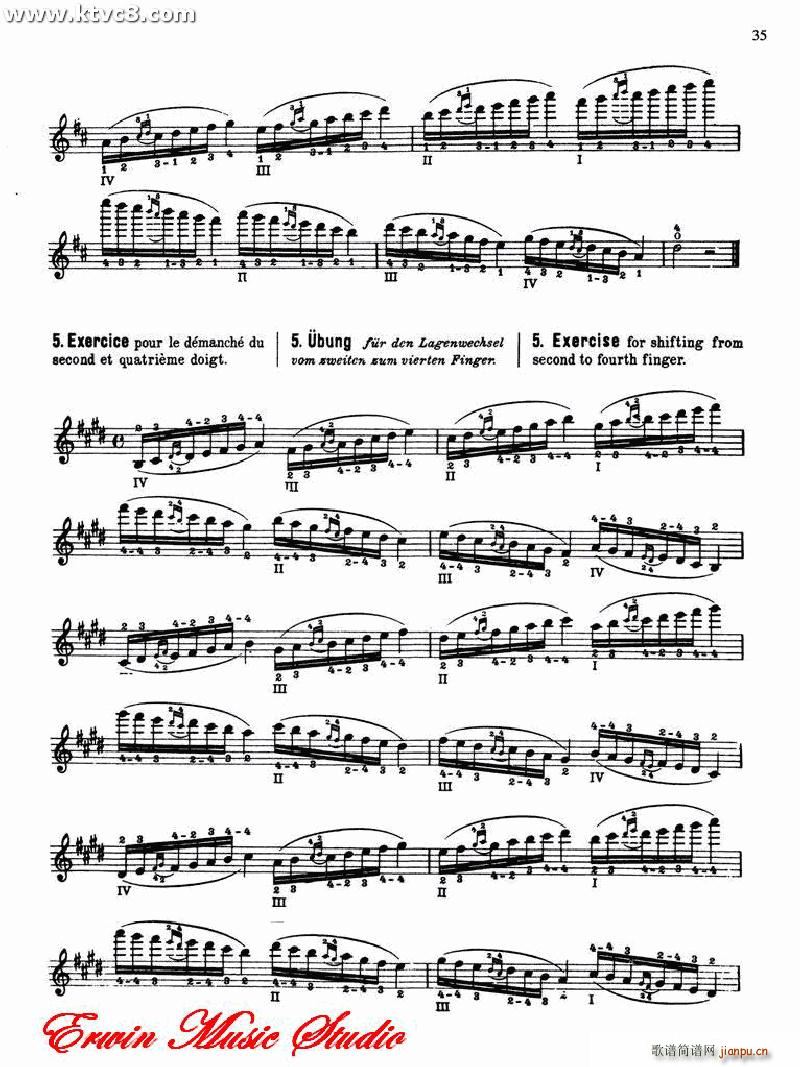 德米特里 康斯坦丁 多尼斯 小提琴技术的演奏艺术2 2(小提琴谱)28