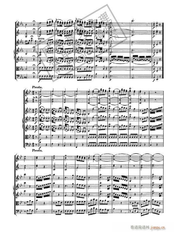 莫扎特降b调13-19-小提琴 4