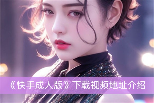 《快手成人版》下载视频地址介绍